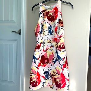 Dress from Abercrombie. Size M Scuba/neoprene) A line skirt Small Back Cut-out